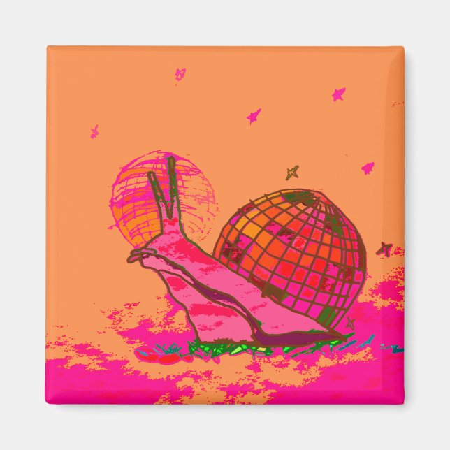 Imán Magnet Snail Fridge (Frente)