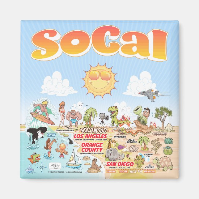 Imán Magnet SoCal (Frente)