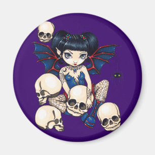 Imán Magnet "Spiders and Skulls"
