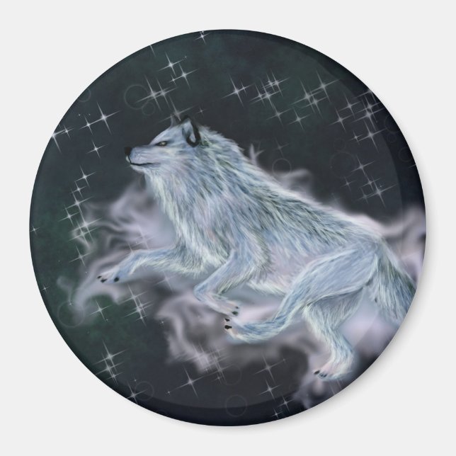Imán Magnet Spirit Wolf (Frente)