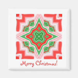 Imán Magnet Square - Estrella Navidad