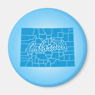 Imán Magnet State Colorado