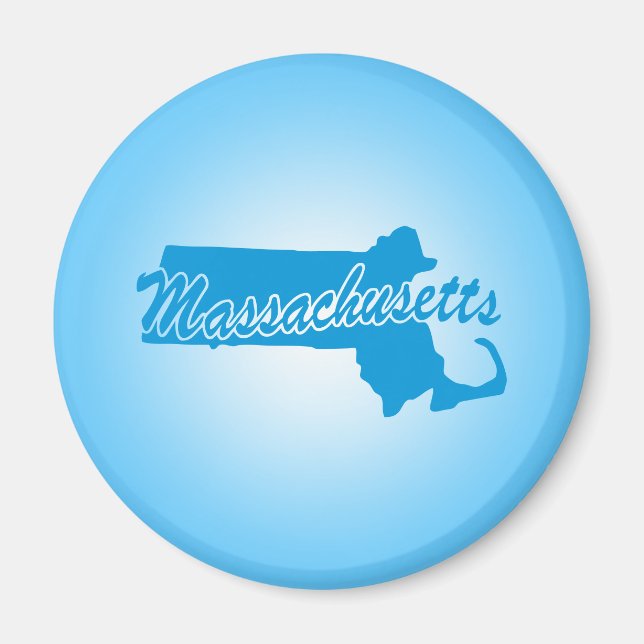 Imán Magnet State Massachusetts (Frente)