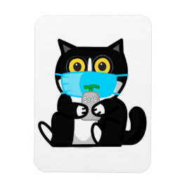 Imán Magnet Stay safe, el personalizado Manchy