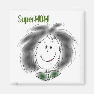 Imán Magnet SuperMOM