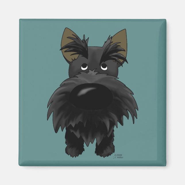 Imán Magnet Terrier de Escocia (Frente)