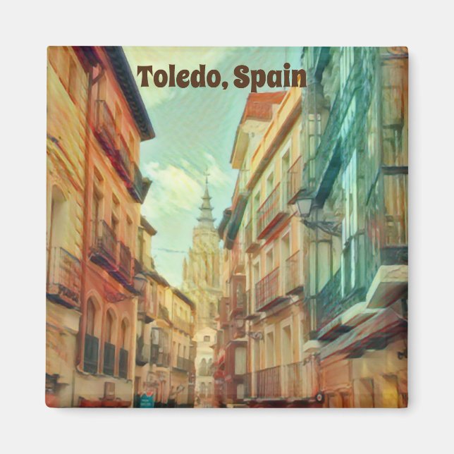Imán Magnet Toledo España (Frente)