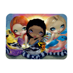 Imán Magnet "Tres Pájaros Pequeños"