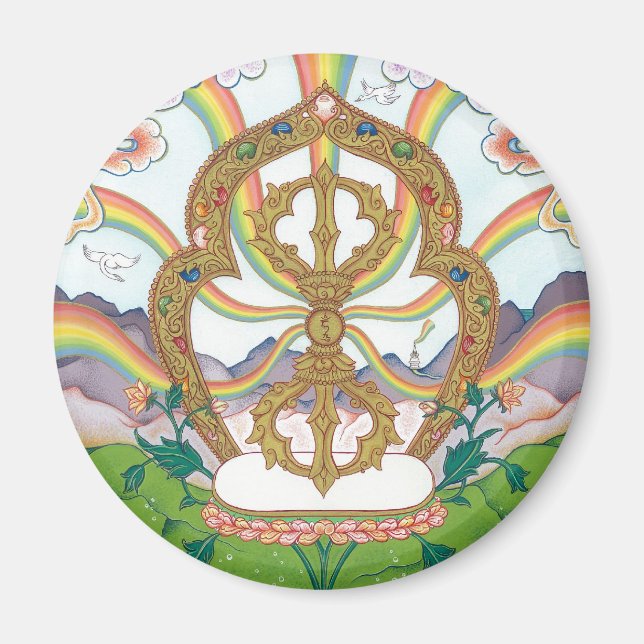 Imán MAGNET Vajra (Tib. Dorje) (Frente)