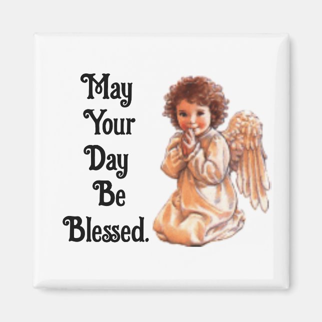 Imán Magnet vintage Angel (Frente)