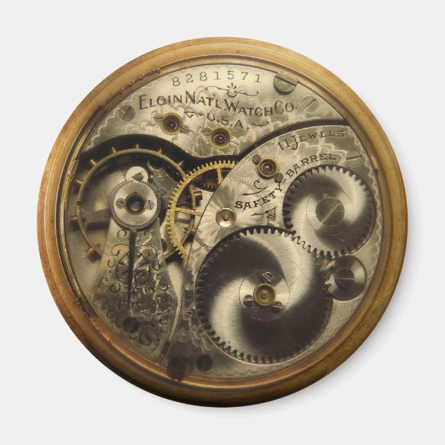 Imán Magnet Vintage Watchworks (Frente)
