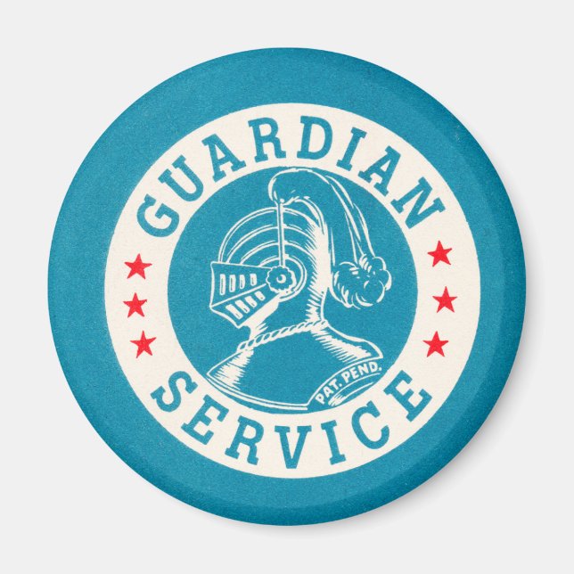 Imán Magnet Ware de servicio de guardianes (Frente)
