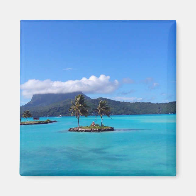 Imán Magnet Welcome to Bora Bora par Paradise Spirit (Frente)