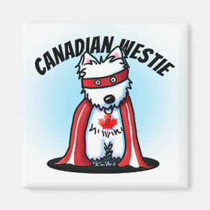 Imán Magnet Westie