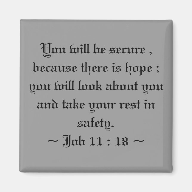 Imán Magnet Wise Bible (Frente)