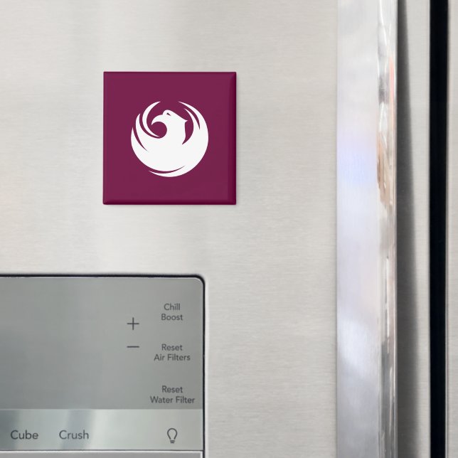 Imán Magnet with Flag of Phoenix City, Arizona (In situ (nevera))