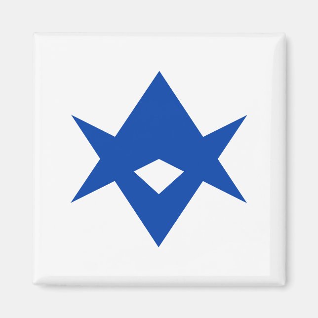 Imán Magnet with Flag of Toyota City (Frente)