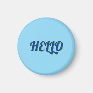 IMÁN MAGNET WITH HELLO