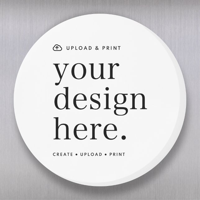 Imán Magnet Your Design Upload 3" Ronda (Subido por el creador)