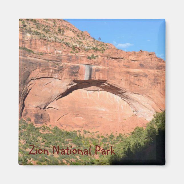 Imán Magnetato del Parque Nacional de Zion (Frente)