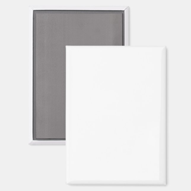 Imán magnético rectangular de 2,5" x 3,5" (Anverso/Reverso)