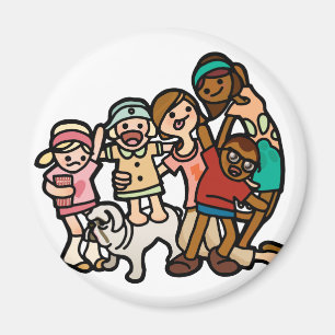 Imán magnetismo de la familia