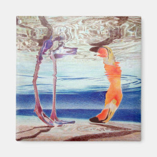 IMÁN MAGNETO CON FLAMINGO