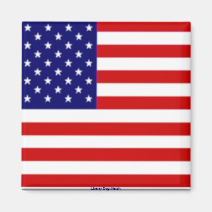 IMÁN MAGNETOS DE BANDERA ESTADOUNIDENSES - DECORACIÓN D