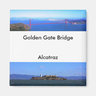 Imán Magnetos - Puente Golden Gate y Alcatraz