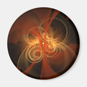 Imán Magnetoscopio de arte resumen de arte de la mañana