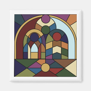 Imán Magnetoscopio de bloques de color