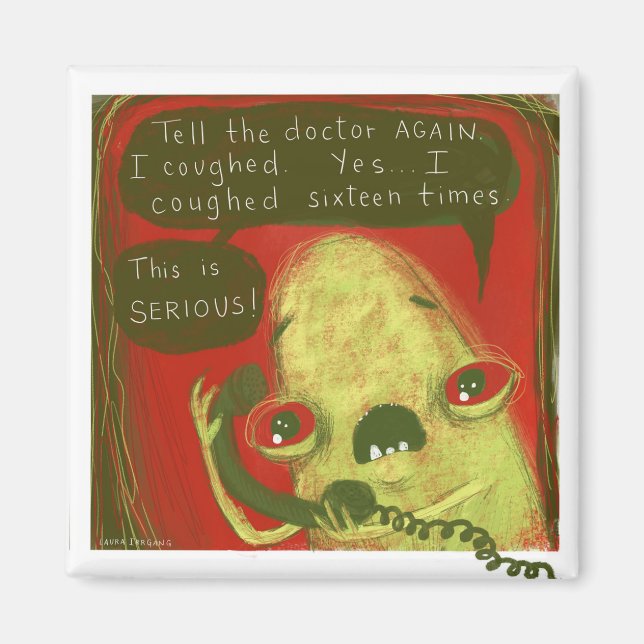 Imán Magnetoscopio Gregg de Laura Irrgang -Toso (Frente)