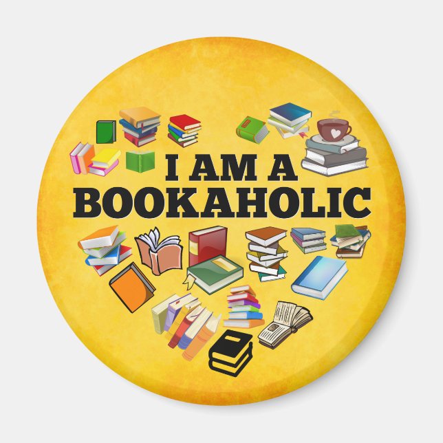 Imán Magnetoscopio para libros Bookaholic (Frente)