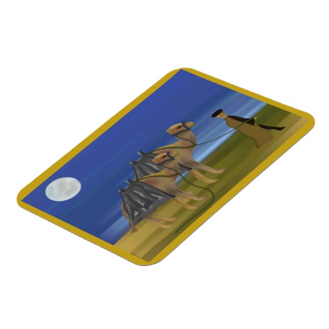 Imán Magnetoscopio premium Caravana de camello (Lado Izquierdo)
