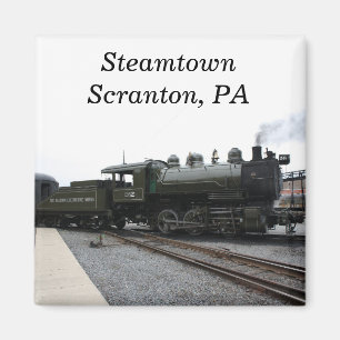 Imán Magnetoscopio Steamtown Baldwin
