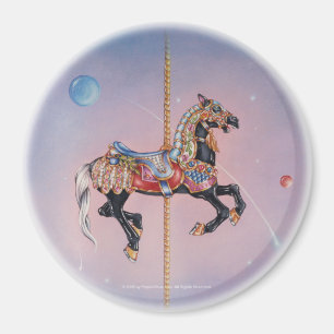 Imán Magnets - Caballo de carrusel de Petaluma 1