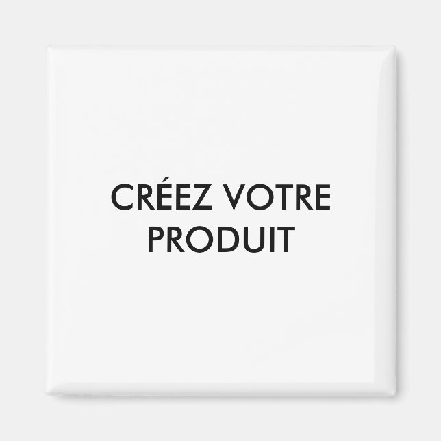 Imán Magnets - Créez votre produto (Frente)