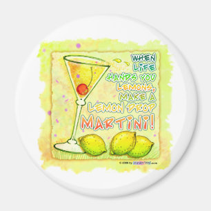 Imán Magnets - Lemon Drop Martini