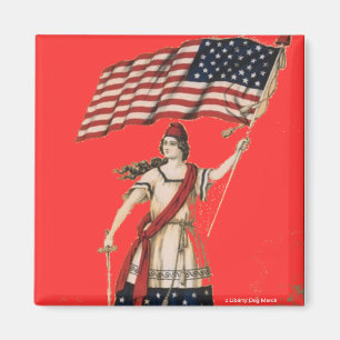 IMÁN MAGNETS PATRIÓTICOS - 4 DE JULIO - ESTADOS UNIDOS