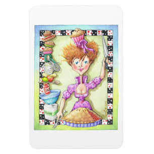 IMÁN MAGNETS - REINA DE TARTAS