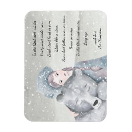 Imán Magnífica Princesa de Nieve Bleak vacaciones de in