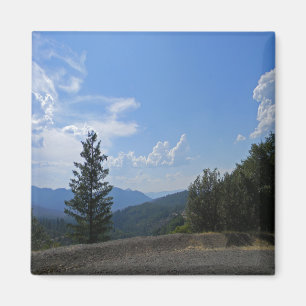 Imán Magnífica vista del valle de Hayfork...