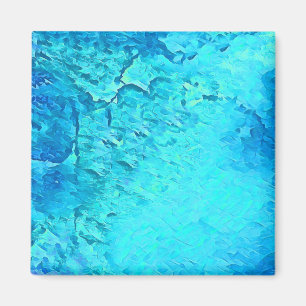 Imán Magnífico acuarela Diseño del Tema del Océano trop