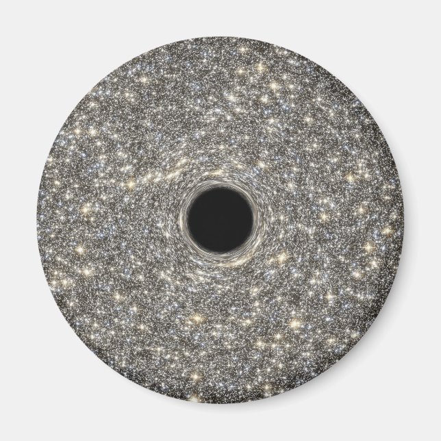 Imán Magnífico Agujero Negro En Medio De Una Galaxia. (Frente)