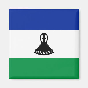 Imán Magnífico de bandera de Lesotho