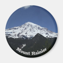 Magnífico de fotografía circular de Mount Rainier