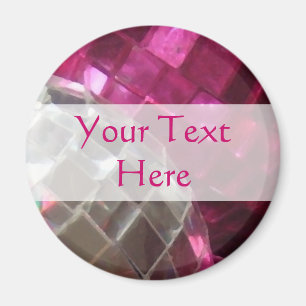 Imán Magnífico de frigorífico con detalles "Your Text"