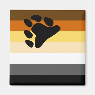 Imán Magnífico de la bandera del oso