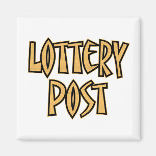 Imán Magnífico de post de lotería