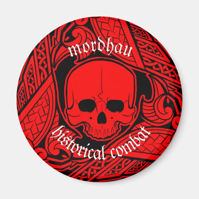 Imán Magnífico del logotipo de Mordhau (Frente)